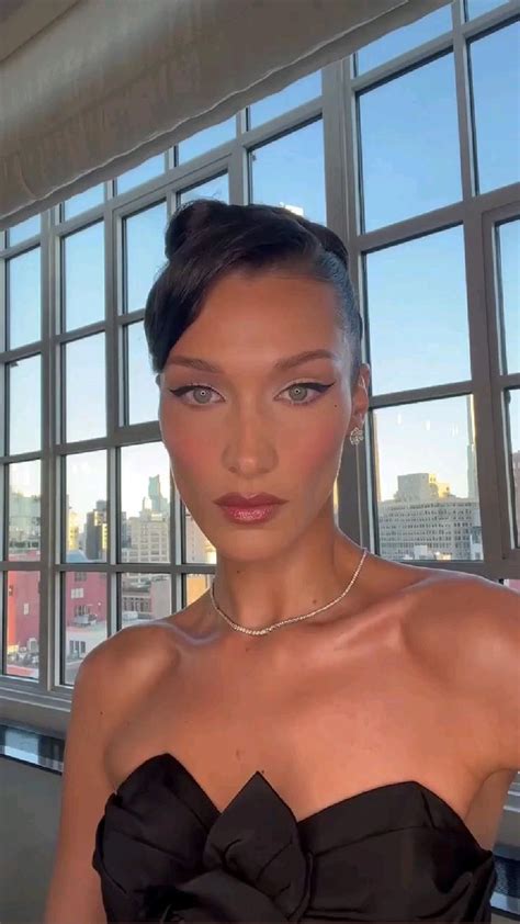 bella hadid makeup by nadia tayeh celebrity makeup bella hadid