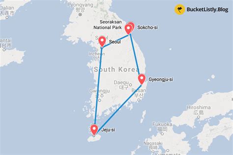 2 weeks south korea itinerary a complete backpacking