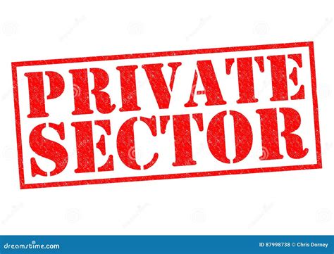 sector privado stock de ilustracion ilustracion de caucho