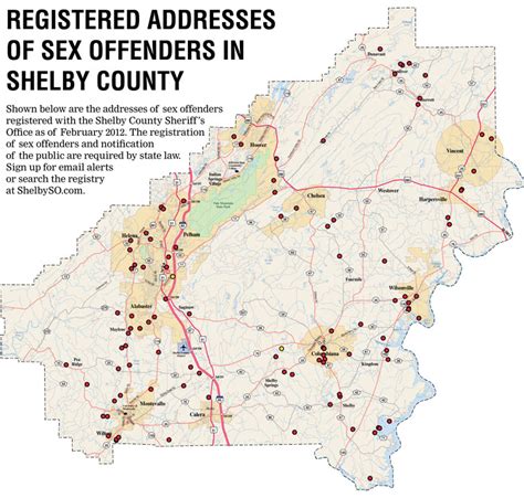 List Of Known Sex Offenders Addresses Shelby County Reporter