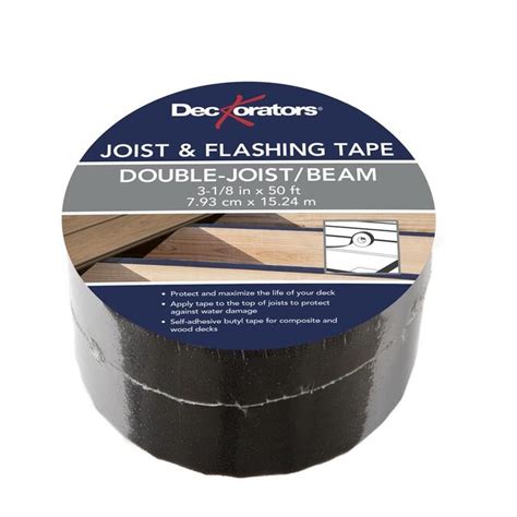 deckorators dck joist tape   butyl   deck tape department  lowescom