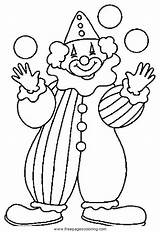 Clown Clowns Designkids Balloons sketch template
