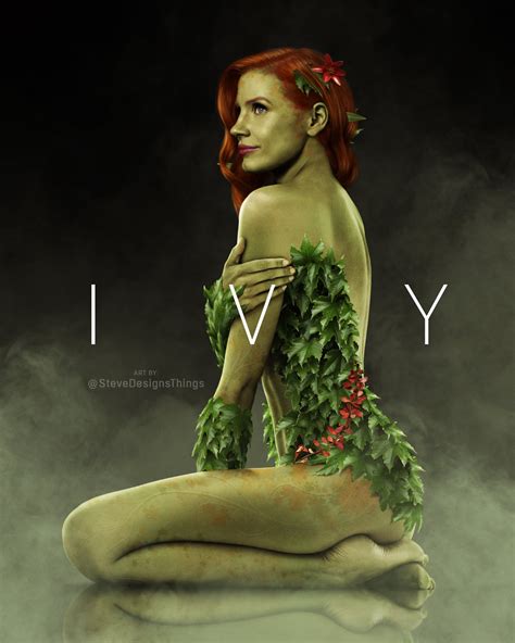 [fan art] she d be an incredible poison ivy jessicachastain
