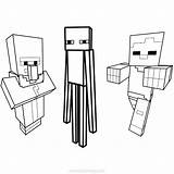 Minecraft Pillager Xcolorings 1180px 138k sketch template