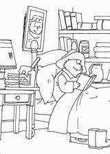 Paddington Ausmalbilder Oso Urso Deitado Ours Coloriage Llamado Kolorowanki Orso Chamado Animaatjes Acordando Malvorlagen Dla Auswählen Bär Zapisano sketch template