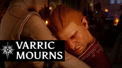 dragon age inquisition varric mourns humorous hawke youtube