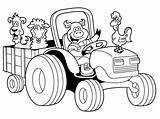 Farm Coloring Pages Scene Getdrawings sketch template