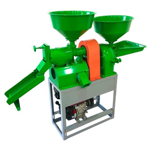 Automatic Combine Mini Rice Mill Machine With Flour Mill With Engine 3
