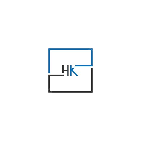 hk logo letter design concept circle logo company vector circle logo company png  vector