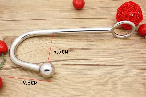 long 22 5cm sexy slave top quality stainless steel anal