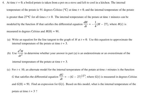 ap calculus ab  exam  questions solutions