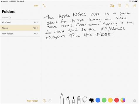 handwriting notes apps    ipad pro appletoolbox