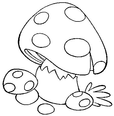 mushrooms coloring pages coloringpagescom