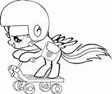 Coloring Pages Pony Little Sweetie Belle Crusaders Cutie Mark Scootaloo Getcolorings Color sketch template