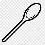 Spoon Drawing Coloring Book Ladle Equipment Wood Kitchen Sports Pngwing sketch template