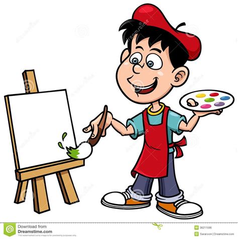 artist clipart animated picture  artist clipart animated