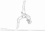Gymnastics Bettercoloring sketch template
