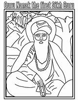 Guru Coloring Pages Sikh Sheets Sikhism Drawing Gurus Nanak Studies Color Template Getdrawings Sketch Book Google sketch template