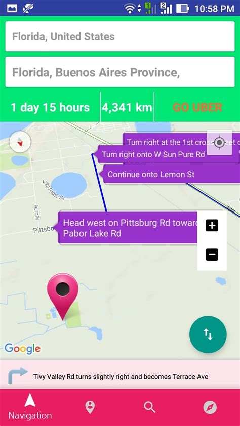 navigation android app source code  skywevas codester