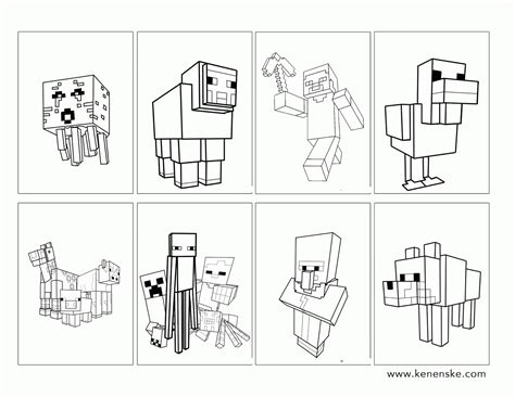 minecraft coloring book printable quality coloring page coloring home