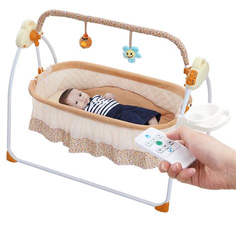 electric automatic baby bassinet cradle swings