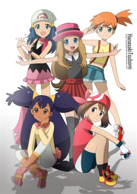 Pokegirls Akb0048 Style By Hanasakitsubomi Pokémon Heroes Pokemon