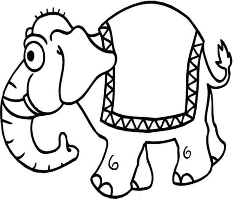 indian elephant coloring pages elephant coloring page animal