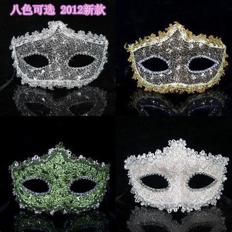 sexy lady party mask exquisite lace rhinestone leather