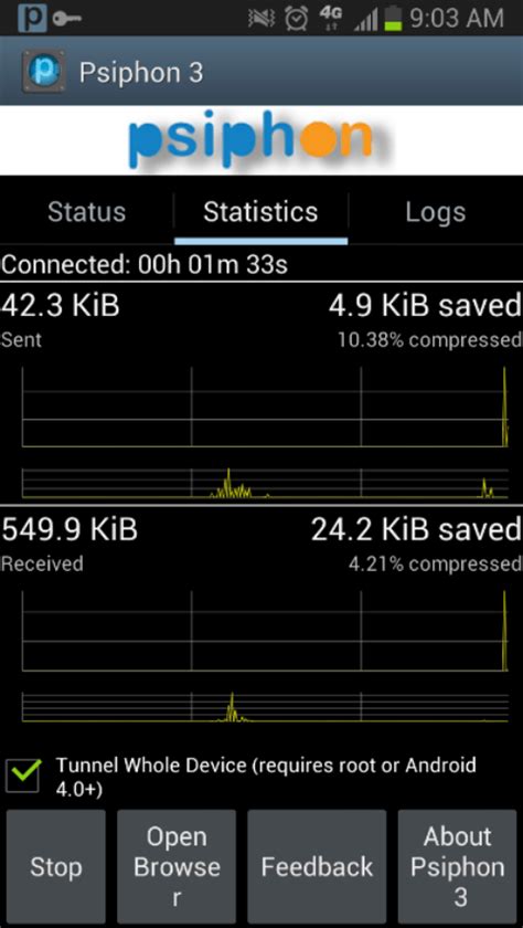psiphon  browse  internet freely