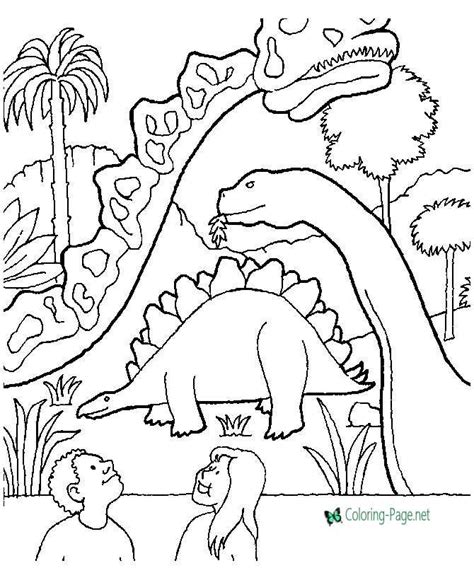 dinosaurs coloring pages  print  color