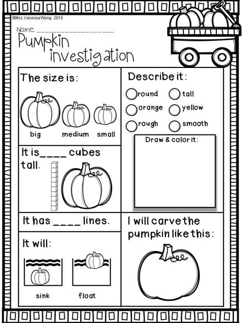 printable fall worksheets   grade worksheet