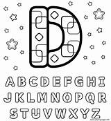 Alphabet 1114 sketch template