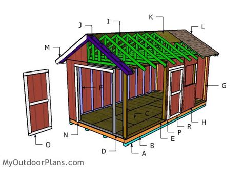 shed plans myoutdoorplans  woodworking plans  projects diy shed wooden