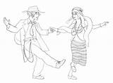 Jazz Dance Coloring Pages Band Sd Template Deviantart Popular sketch template