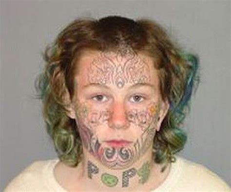 Wtf Tattoos Posted By Administrator At 3 41 Am Bad Face Tattoos