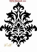 Damask Bing Faux Imagens Printable Clipartbest sketch template