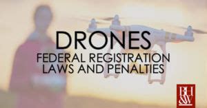 rules  drones drone registration  penalties  failure