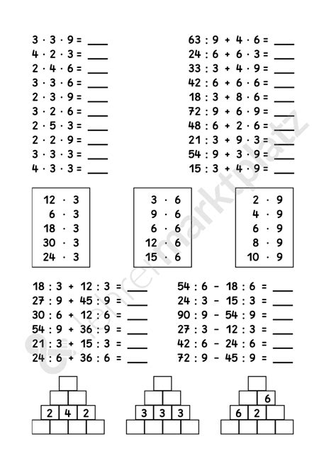 einmaleins der neunerreihe softlern nachhilfe mathe