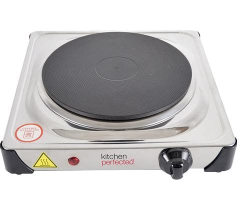 buy lloytron ess single electric hot plate silver  delivery