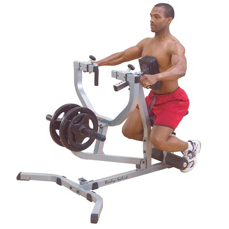 body solid gsrm seated row machine fitness gizmos