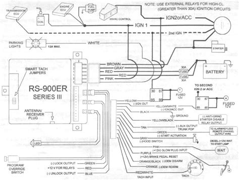 remote start wiring diagrams