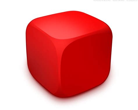 psd red dice icon psdgraphics