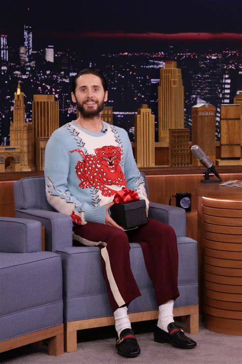 Jared Leto Wears Gucci’s Cat Trend Two Ways In Less Than 24 Hours Vogue