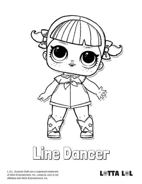 dancer coloring page lotta lol cheer captain coloring pages