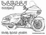 Harley Davidson Coloring Motorcycle Book Drawing Pages Glide Road Street Clip Logo Drawings Clipart Getdrawings Library Motorcycles Insertion Codes Popular sketch template