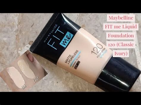 maybelline fit  foundation