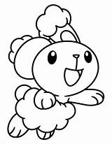Pokemon Coloring Pages Buneary Pearl Diamond Template Drawing Choose Board Picgifs sketch template