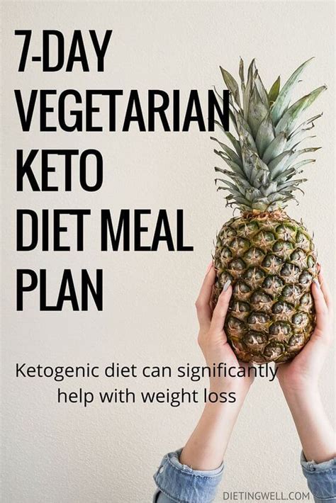 day vegetarian keto diet meal plan menu dietingwell