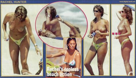 rachel hunter nude page 3 pictures naked oops topless bikini video nipple