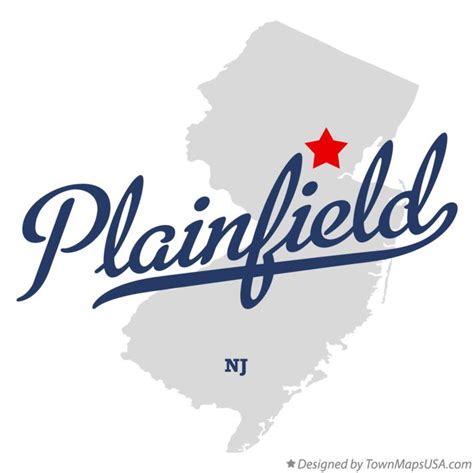 map  plainfield nj  jersey